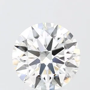 3.09 Carat Round F VVS2 Lab Diamond
