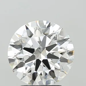 3.09 Carat Round F VVS2 Lab Diamond