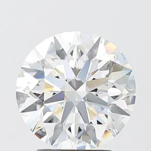 3.09 Carat Round F VVS2 Lab Diamond