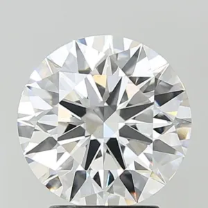 3.09 Carat Round F VVS2 Lab Diamond