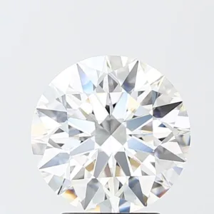 3.09 Carat Round F VVS2 Lab Diamond
