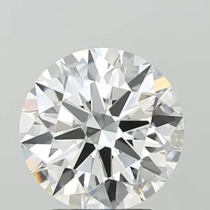 3.09 Carat Round F VVS2 Lab Diamond