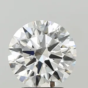3.09 Carat Round F VVS2 Lab Diamond