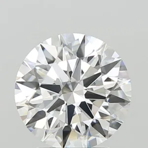 3.09 Carat Round F VVS2 Lab Diamond