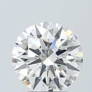 3.09 Carat Round F VVS2 Lab Diamond