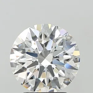 3.09 Carat Round F VVS2 Lab Diamond