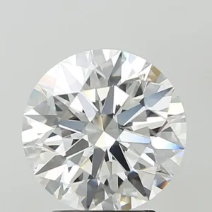 3.1 Carat Round E VVS2 Lab Diamond