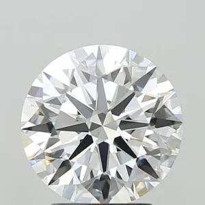 3.1 Carat Round E VVS2 Lab Diamond