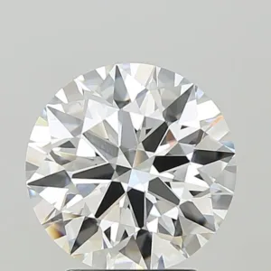 3.1 Carat Round E VVS2 Lab Diamond