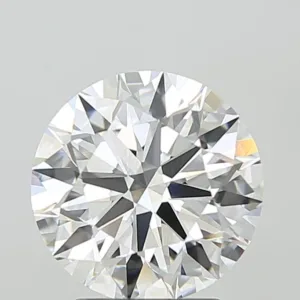 3.1 Carat Round E VVS2 Lab Diamond