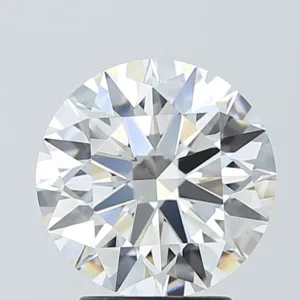 3.1 Carat Round E VVS2 Lab Diamond