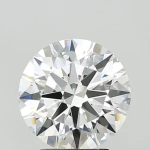 3.1 Carat Round F VVS2 Lab Diamond