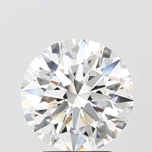 3.1 Carat Round F VVS2 Lab Diamond
