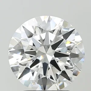 3.1 Carat Round F VVS2 Lab Diamond