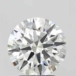 3.1 Carat Round F VVS2 Lab Diamond