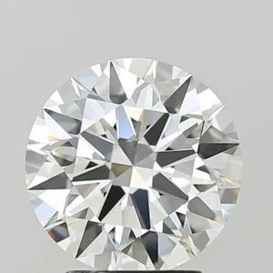 3.1 Carat Round F VVS2 Lab Diamond