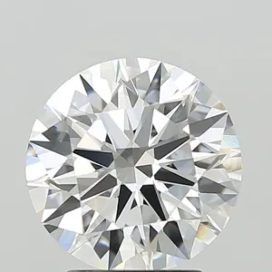 3.1 Carat Round F VVS2 Lab Diamond