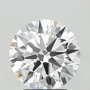 3.1 Carat Round F VVS2 Lab Diamond