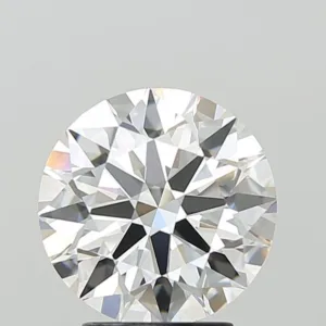 3.1 Carat Round F VVS2 Lab Diamond