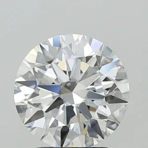 3.1 Carat Round F VVS2 Lab Diamond