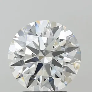 3.1 Carat Round F VVS2 Lab Diamond