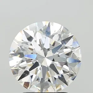 3.1 Carat Round F VVS2 Lab Diamond