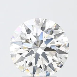 3.1 Carat Round F VVS2 Lab Diamond