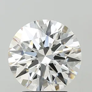 3.1 Carat Round F VVS2 Lab Diamond
