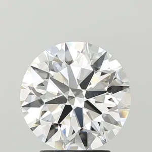 3.1 Carat Round F VVS2 Lab Diamond
