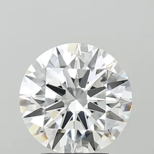 3.1 Carat Round F VVS2 Lab Diamond