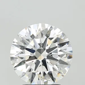 3.1 Carat Round F VVS2 Lab Diamond