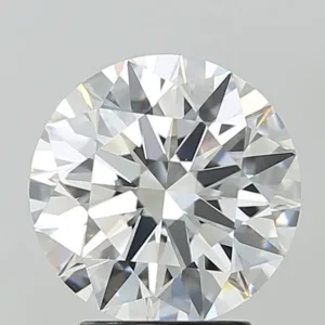 3.1 Carat Round F VVS2 Lab Diamond
