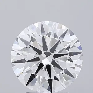 3.11 Carat Round E VVS2 Lab Diamond
