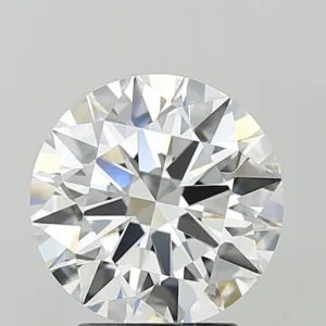 3.11 Carat Round E VVS2 Lab Diamond
