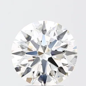 3.11 Carat Round F VVS2 Lab Diamond