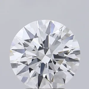 3.12 Carat Round E VVS2 Lab Diamond
