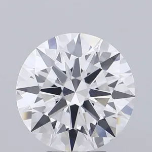 3.13 Carat Round E VVS2 Lab Diamond