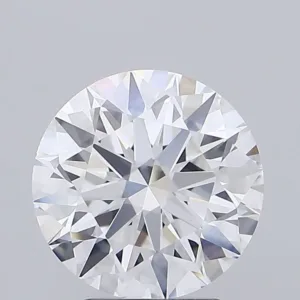 3.13 Carat Round E VVS2 Lab Diamond
