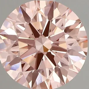 3.16 Carat Round Fancy Intense Pink VS1 Lab Diamond