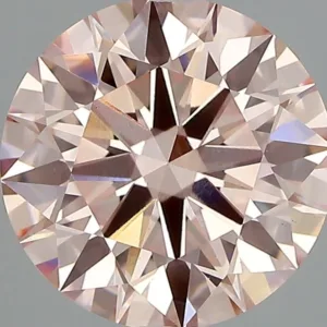 3.27 Carat Round Fancy Intense Pink VS1 Lab Diamond