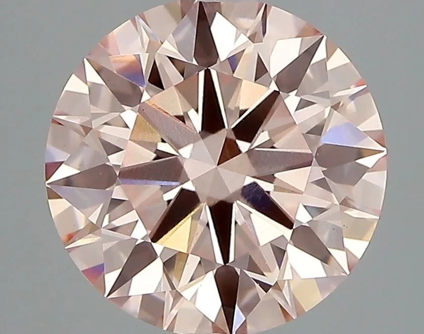 3.27 Carat Round Fancy Intense Pink VS1 Lab Diamond 1 3.27 Carat Round Fancy Intense Pink VS1 Lab Diamond