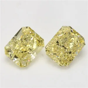 3.35 Carat Radiant Yellow VVS2 Natural Diamond