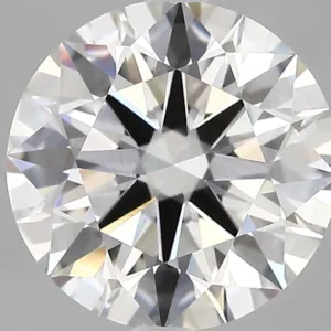 3.37 Carat Round E VVS2 Lab Diamond