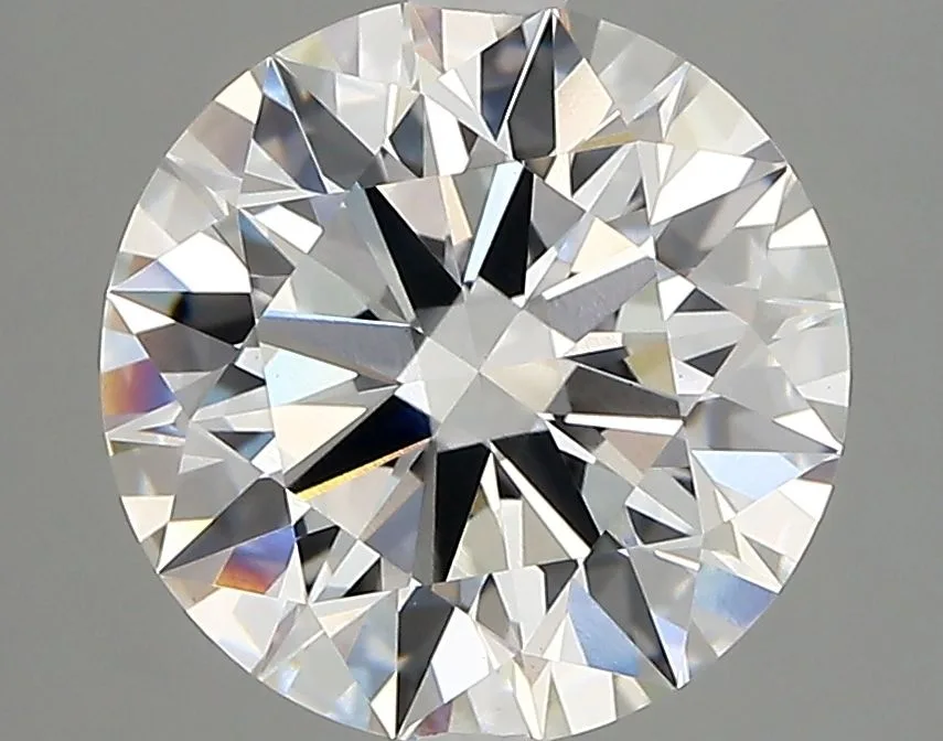 3.38 Carat Round E VVS2 Lab Diamond 1 3.38 Carat Round E VVS2 Lab Diamond