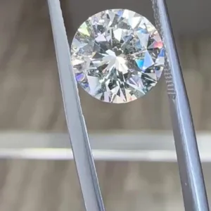 3.43 Carat Round E SI2 Natural Diamond