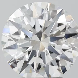3.46 Carat Round E VVS2 Lab Diamond