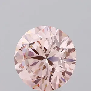 3.48 Carat Round Fancy Intense Pink VS1 Lab Diamond