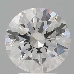 3.51 Carat Round F VVS2 Lab Diamond