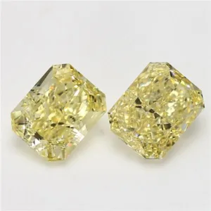 3.52 Carat Radiant Yellow VVS1 Natural Diamond
