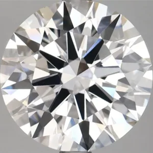 3.52 Carat Round F VVS2 Lab Diamond